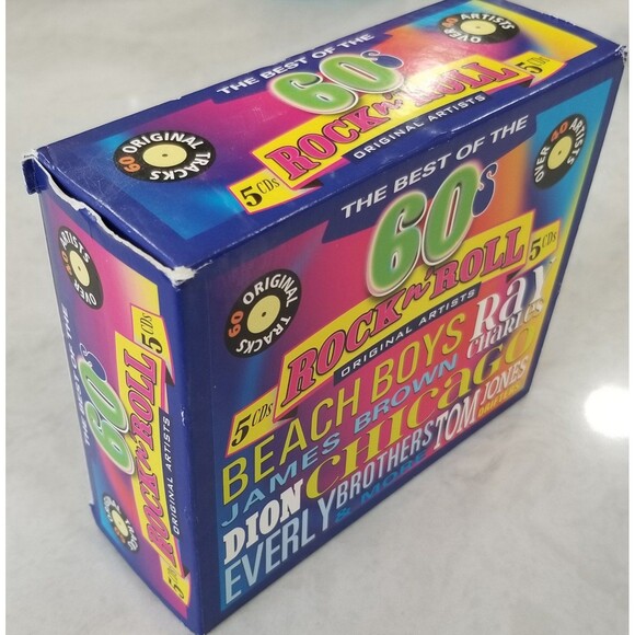 The best of the 60's Rock n' Roll 5 cd box set original artists over 40 artists - Picture 6 of 12